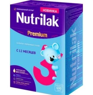 Молочная смесь Nutrilak Premium 3 с 12 мес. 600 г