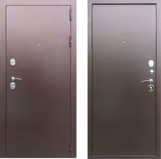 Металлическая дверь, стиль: минимализм
