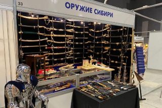 Коллекция оружия от УФСИН России по Омской области была представлена на выставке «Клинок – традиции и современность»
