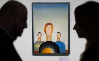 Тайна появления глаз на абстрактных лицах картины Лепорской