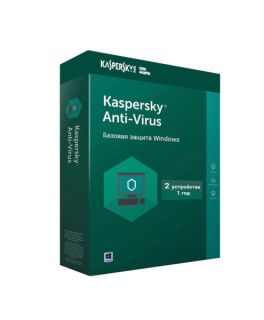 Kaspersky Anti-Virus / 2 пользователя на 1 год
