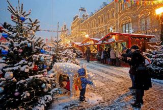 Новогоднее путешествие по России