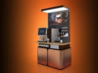Место  для установки кофейного автомата или кофейной станции вендинга