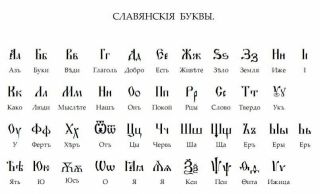 Древнеславянская азбука и словари