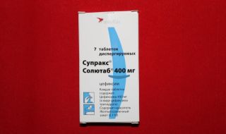 Супракс солютаб таблетки: инструкция по применению, дозировки, противопоказания