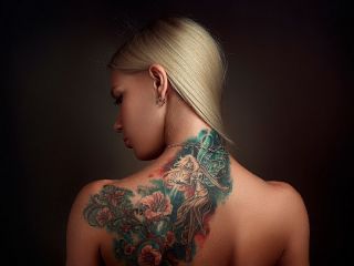 Татуировки на теле человека