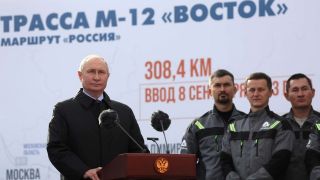 Владимир Путин открыл новый участок трассы М-12 Москва — Арзамас