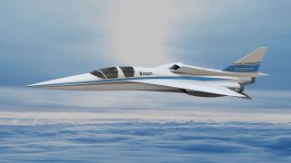 Первый сверхзвуковой лайнер Boom Supersonic совершил первый полет