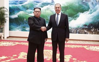 Сергей Лавров встретился в Пхеньяне с лидером Северной Кореи