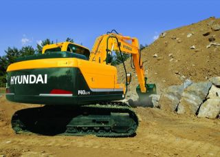 Аренда гусеничного экскаватора. Прокат экскаваторов: Hyundai, Hitachi, JCB, Hitachi ZX210LCN 5A. Компания ООО «Спец-Техникс»