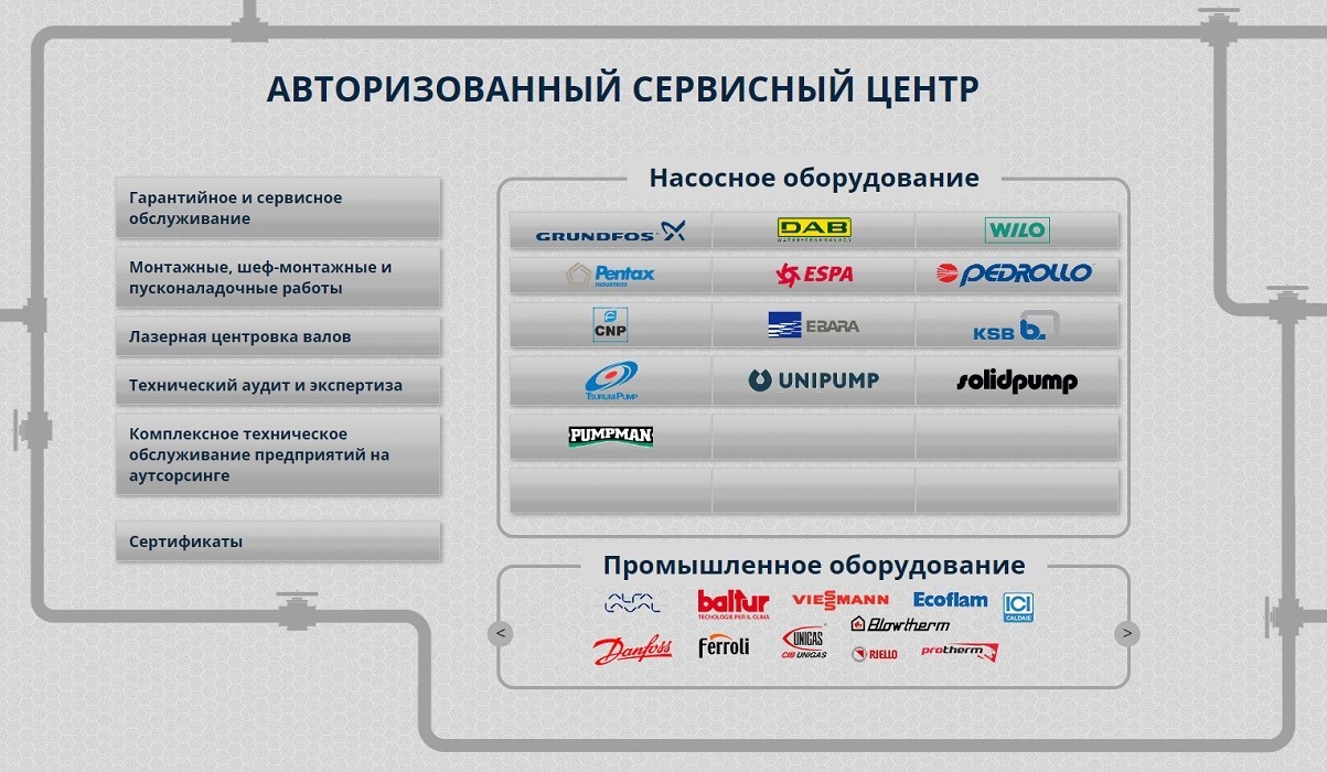 Ремонт насосов, насосного оборудования / ООО «Техносистемы»